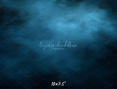 Blue Misty Vintage Old Master Backdrop For Studio - Layoris