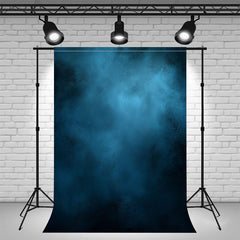 Blue Misty Vintage Old Master Backdrop For Studio - Layoris