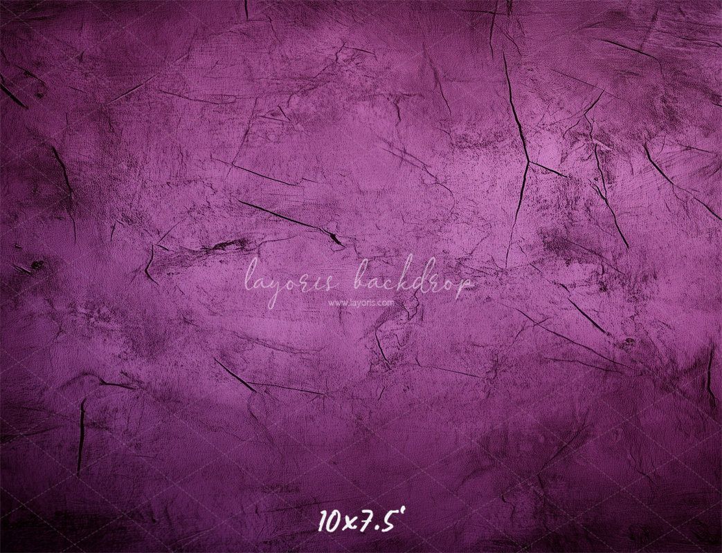 Purple Old Master Retro Wall Portrait Backdrop - Layoris