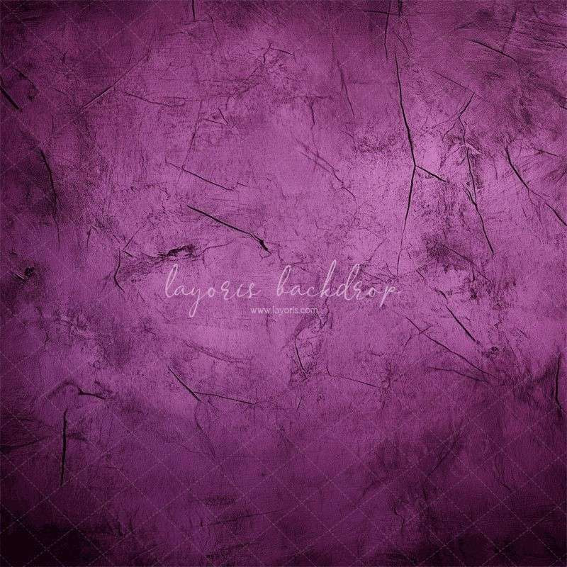 Purple Old Master Retro Wall Portrait Backdrop - Layoris