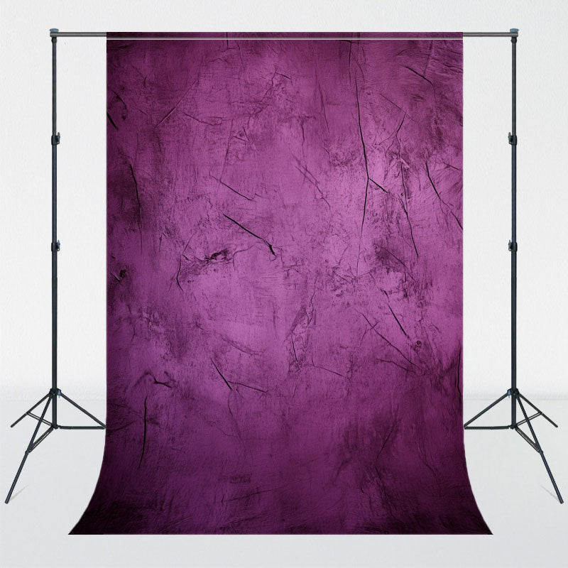 Purple Old Master Retro Wall Portrait Backdrop - Layoris