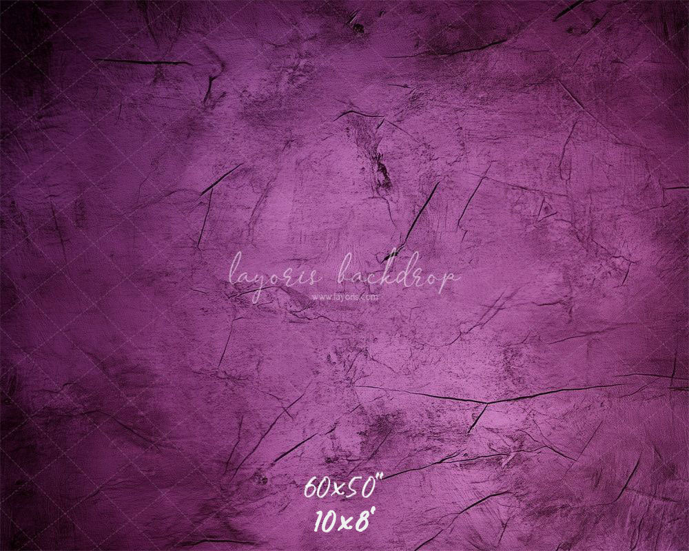 Purple Old Master Retro Wall Portrait Backdrop - Layoris