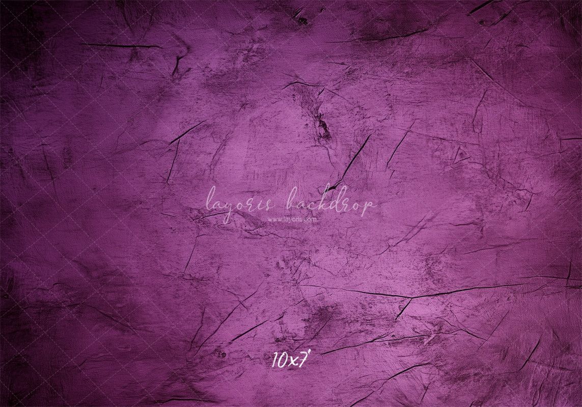 Purple Old Master Retro Wall Portrait Backdrop - Layoris