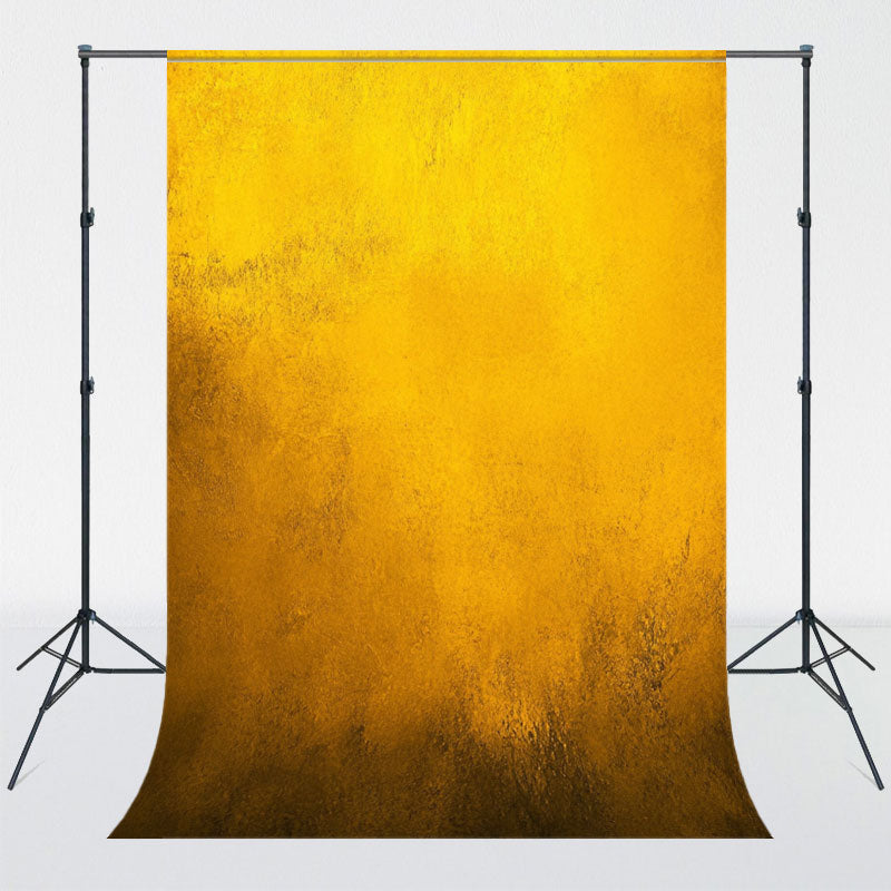 Yellow Black Gradient Old Master Portrait Backdrop - Layoris