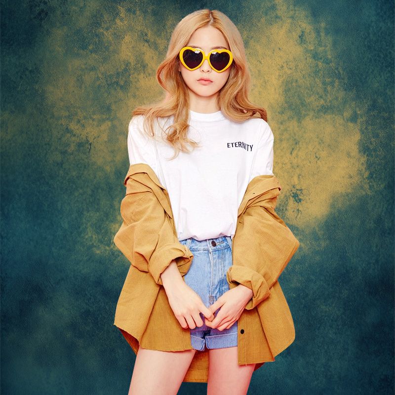 Blue Surrounded Yellow Old Masters Abstract Backdrop - Layoris