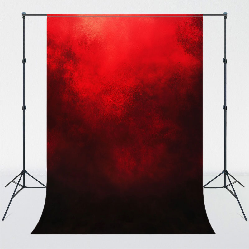 Red And Black Misty Old Master Backdrop - Layoris