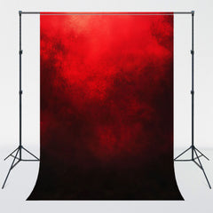 Red And Black Misty Old Master Backdrop - Layoris