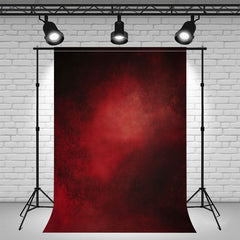 Black Red Misty Old Master Photography Backdrop - Layoris
