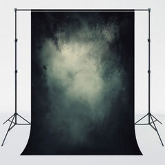 Black Navy Misty Old Master Photography Backdrop - Layoris