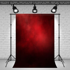 Red Black Misty Old Master Photography Backdrop - Layoris