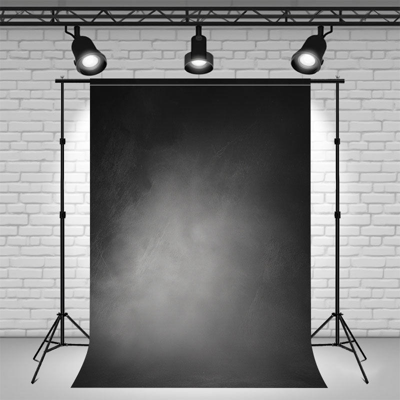 Grey Black Misty Old Master Photography Backdrop - Layoris