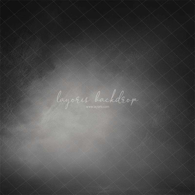 Grey Black Misty Old Master Photography Backdrop - Layoris