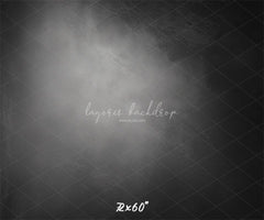 Grey Black Misty Old Master Photography Backdrop - Layoris