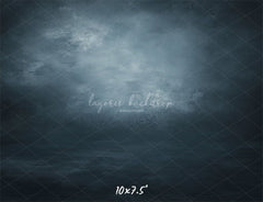 Navy Grey Misty Old Master Photography Backdrop - Layoris