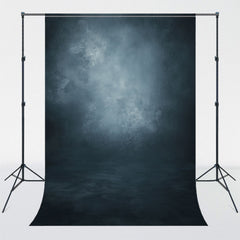 Navy Grey Misty Old Master Photography Backdrop - Layoris
