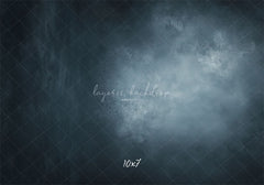 Navy Grey Misty Old Master Photography Backdrop - Layoris