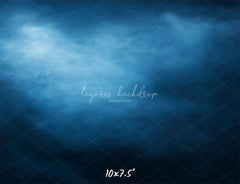 Blue Misty Old Master Photography Backdrop - Layoris