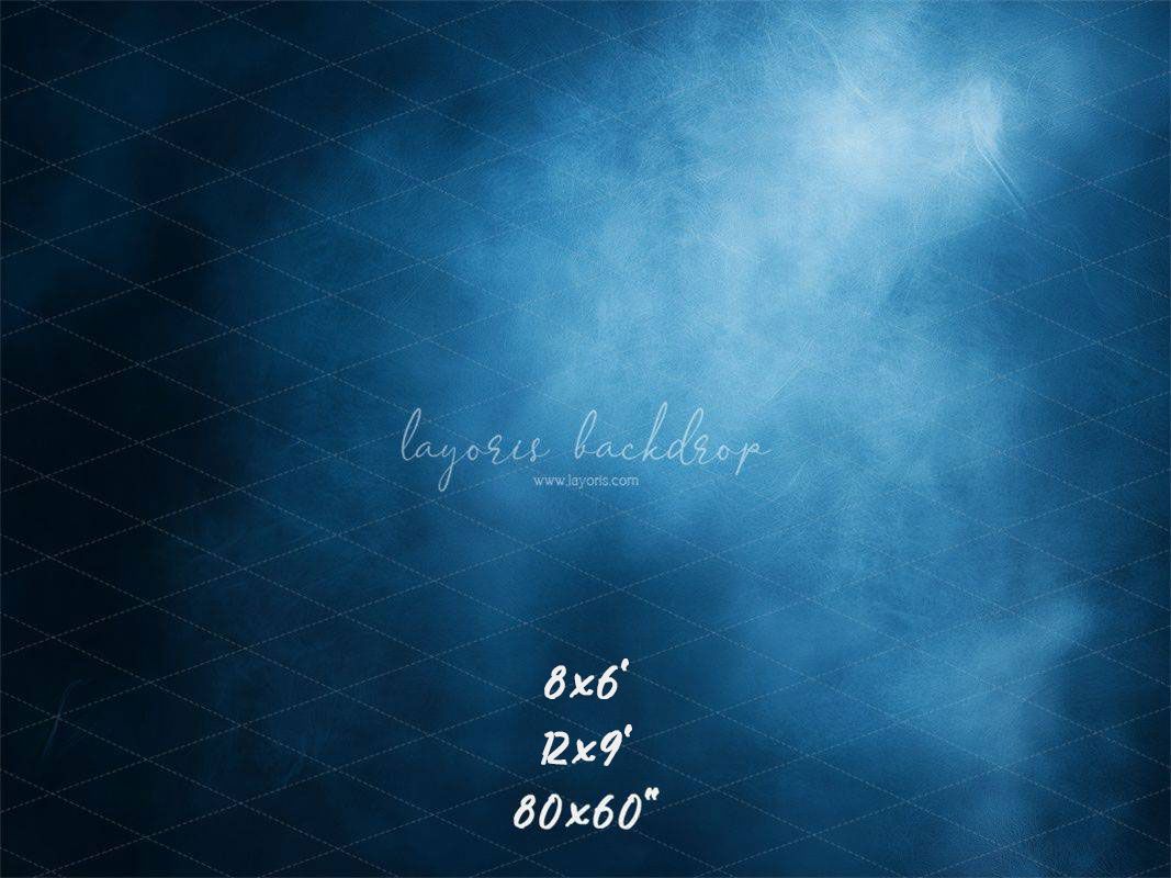 Blue Misty Old Master Photography Backdrop - Layoris