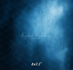 Blue Misty Old Master Photography Backdrop - Layoris