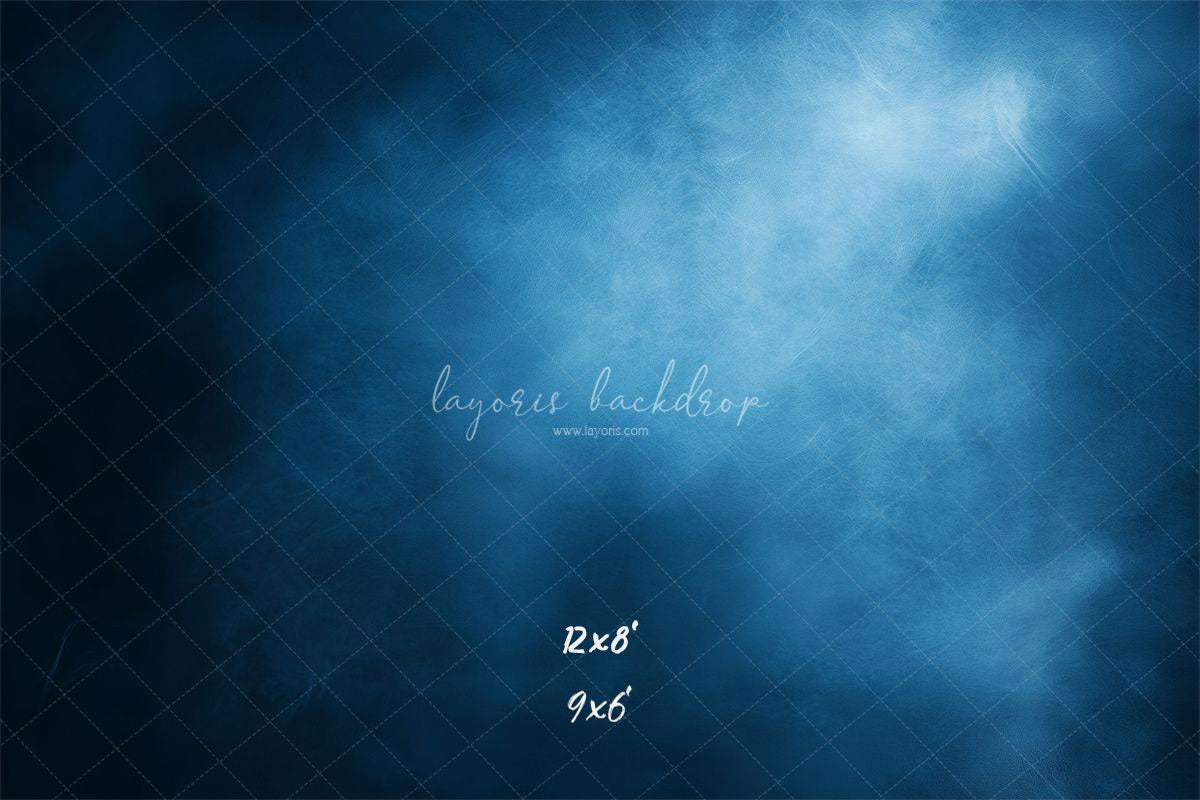 Blue Misty Old Master Photography Backdrop - Layoris