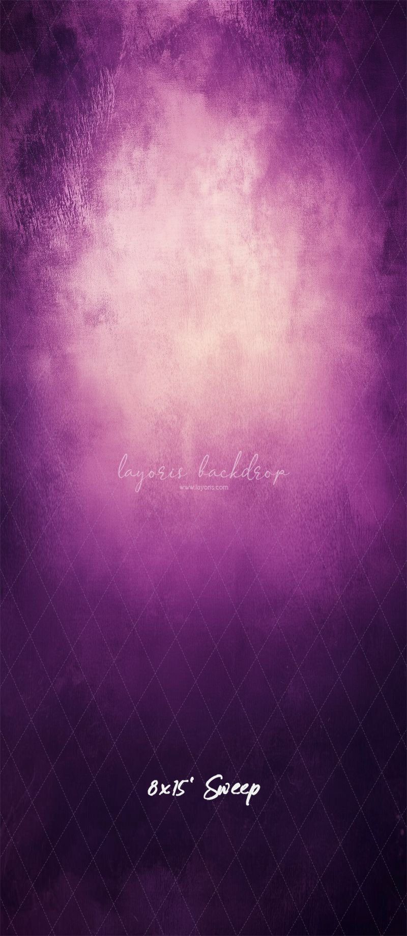Purple Misty Old Master Photography Backdrop - Layoris