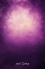 Purple Misty Old Master Photography Backdrop - Layoris