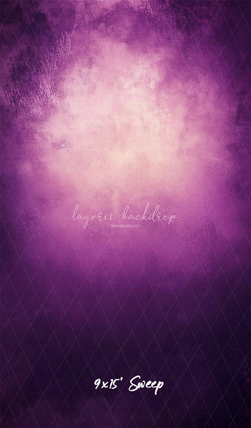 Purple Misty Old Master Photography Backdrop - Layoris