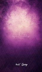 Purple Misty Old Master Photography Backdrop - Layoris