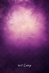 Purple Misty Old Master Photography Backdrop - Layoris