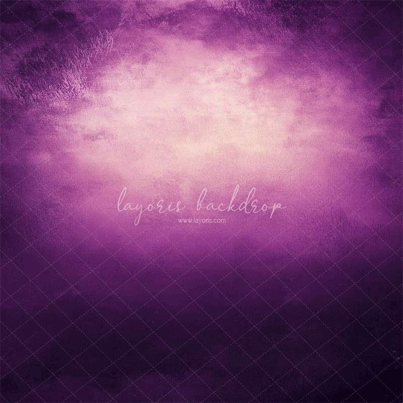 Purple Misty Old Master Photography Backdrop - Layoris