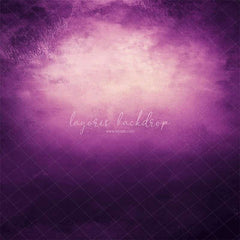 Purple Misty Old Master Photography Backdrop - Layoris