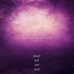 Purple Misty Old Master Photography Backdrop - Layoris