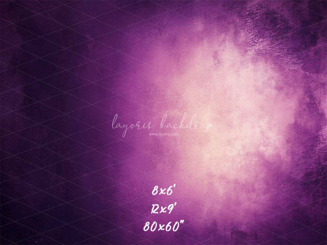 Purple Misty Old Master Photography Backdrop - Layoris