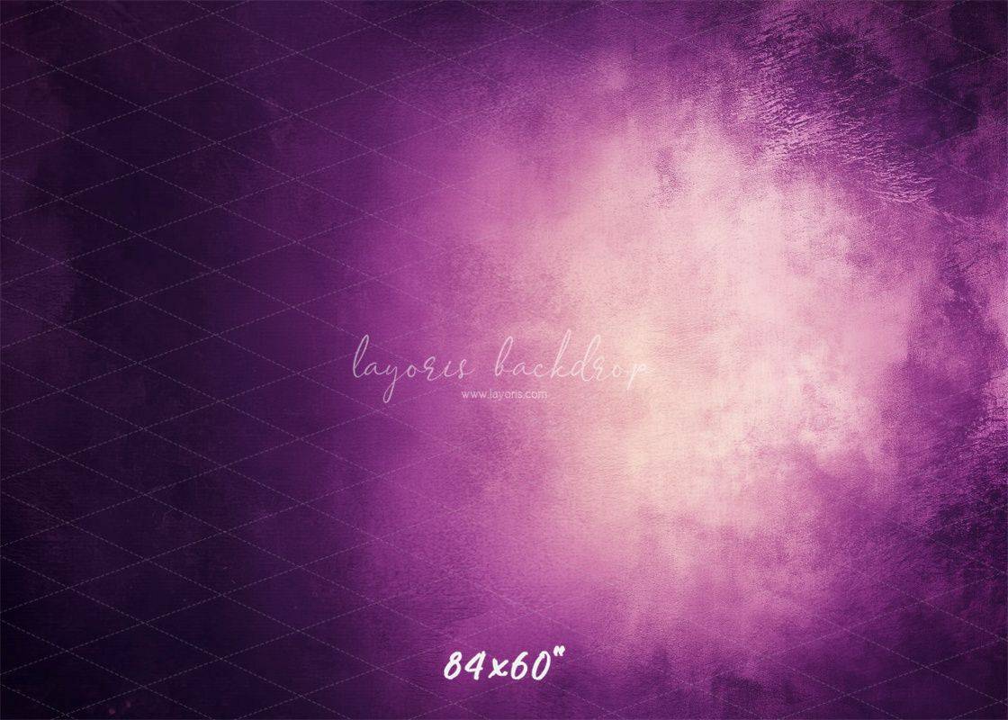 Purple Misty Old Master Photography Backdrop - Layoris
