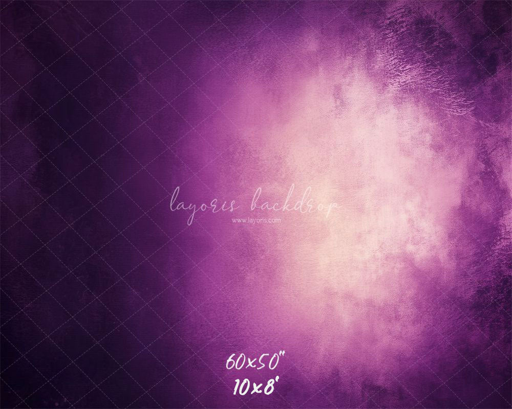 Purple Misty Old Master Photography Backdrop - Layoris