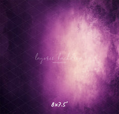 Purple Misty Old Master Photography Backdrop - Layoris