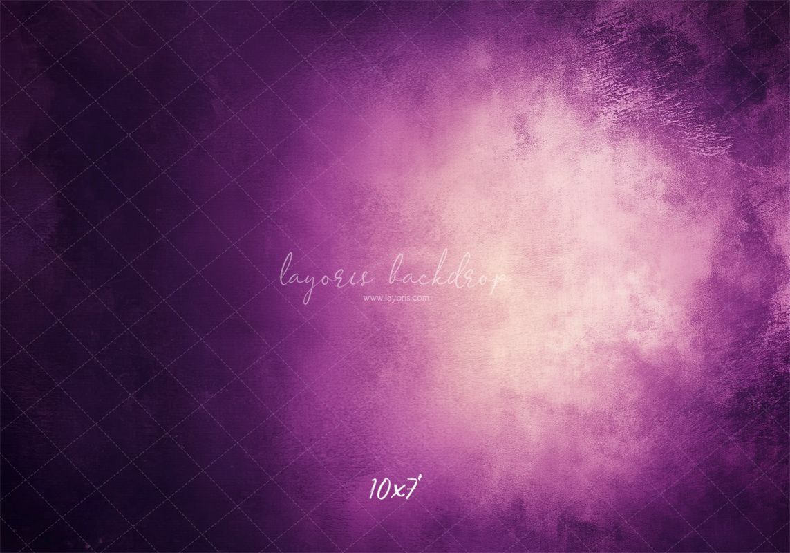 Purple Misty Old Master Photography Backdrop - Layoris