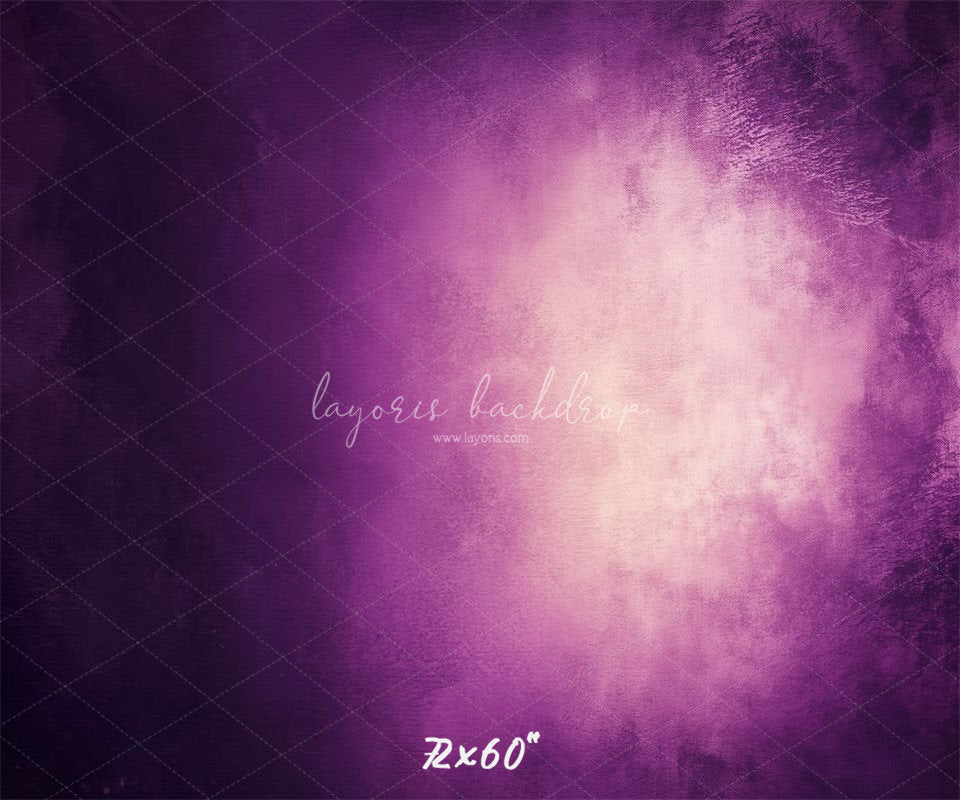 Purple Misty Old Master Photography Backdrop - Layoris