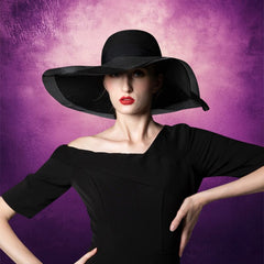 Purple Misty Old Master Photography Backdrop - Layoris