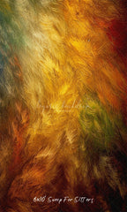 Colorful Retro Feather Texture Portrait Backdrop - Layoris