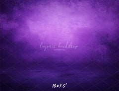 Purple Concrete Wall Abstract Portrait Backdrop - Layoris