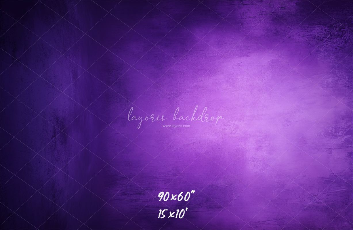Purple Concrete Wall Abstract Portrait Backdrop - Layoris