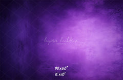 Purple Concrete Wall Abstract Portrait Backdrop - Layoris