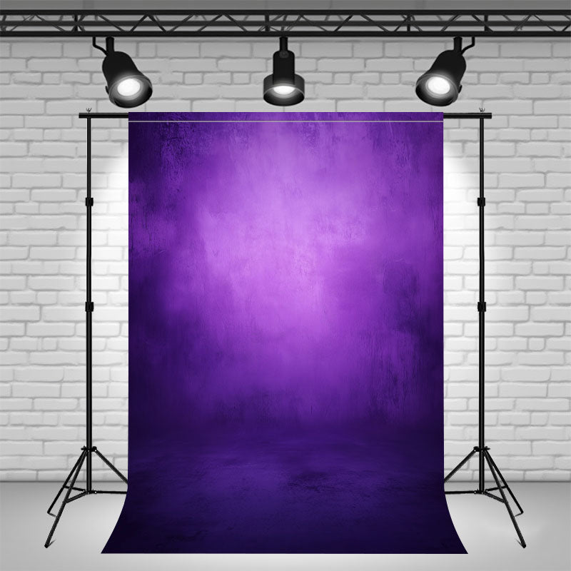 Purple Concrete Wall Abstract Portrait Backdrop - Layoris