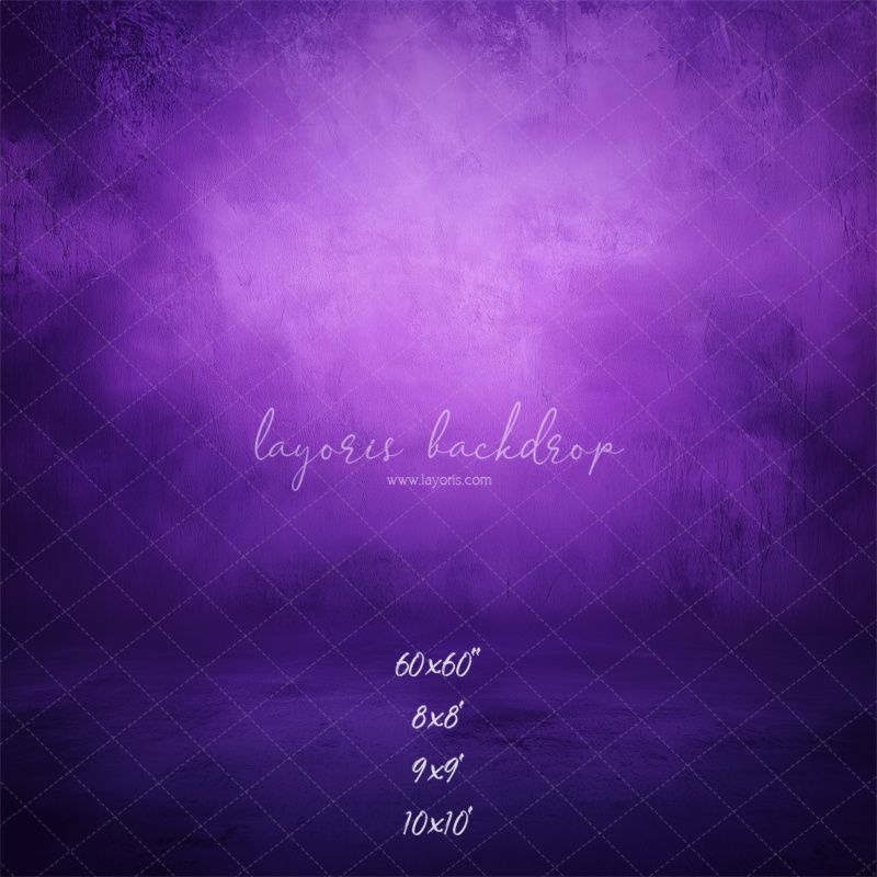 Purple Concrete Wall Abstract Portrait Backdrop - Layoris
