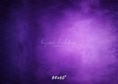 Purple Concrete Wall Abstract Portrait Backdrop - Layoris