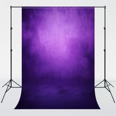 Purple Concrete Wall Abstract Portrait Backdrop - Layoris