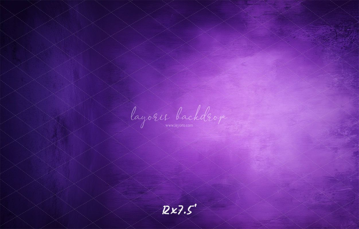 Purple Concrete Wall Abstract Portrait Backdrop - Layoris