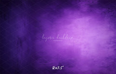 Purple Concrete Wall Abstract Portrait Backdrop - Layoris