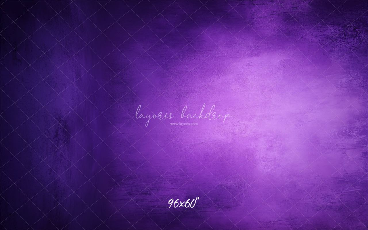 Purple Concrete Wall Abstract Portrait Backdrop - Layoris